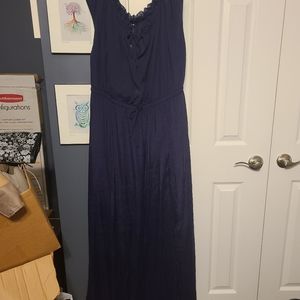 Torrid Size 3 Navy Maxi Dress